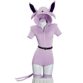 Pokémon Espeon Kigurumi Onesie Cosplay Costume for Women Summer Pajamas - Halloweez